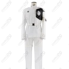 HUNDRED LINE 蒼月衛人「Ending 006」白戦闘服コスプレ衣装｜高品質フルセット - 1枚目の画像（サムネイル）