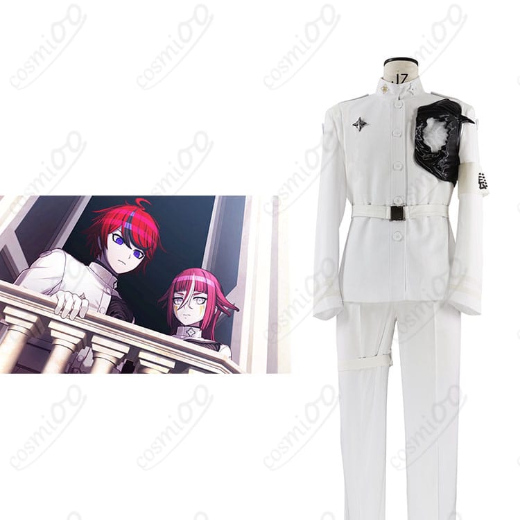 商品服装と蒼月衛人キャラ比較|HUNDRED LINE コスプレ白戦闘服