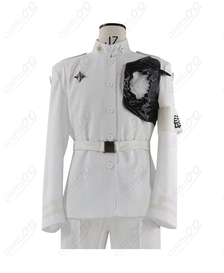 蒼月衛人 Ending006 白戦闘服 コスプレ衣装 背面|細部まで丁寧な仕上げ