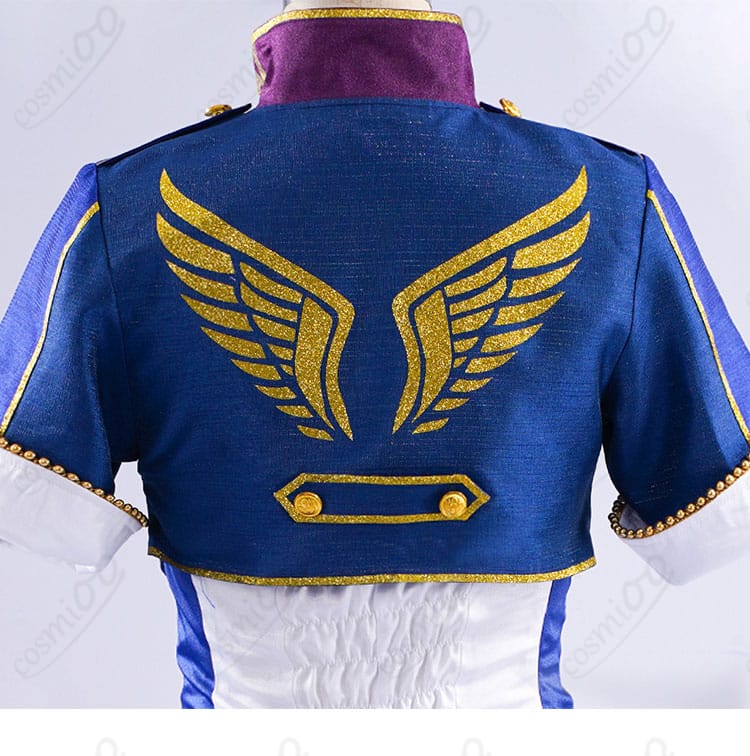 プリパラポリス コスプレ衣装 背肩装飾ディテール|高再現で美しく仕上げたポイント