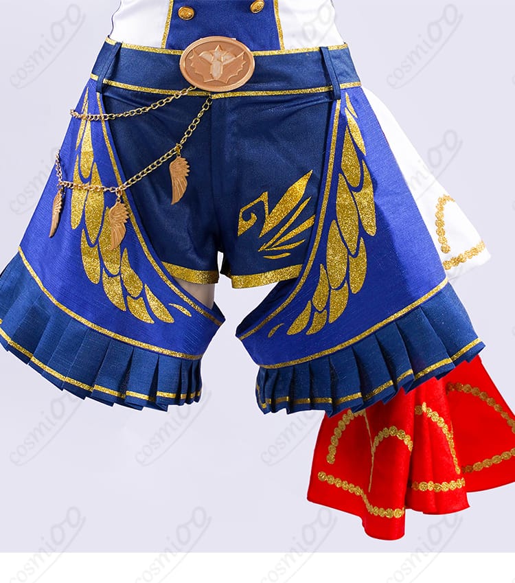 プリパラポリス コスプレ衣装 パンツ装飾ディテール|遊び心のある可愛いデザイン