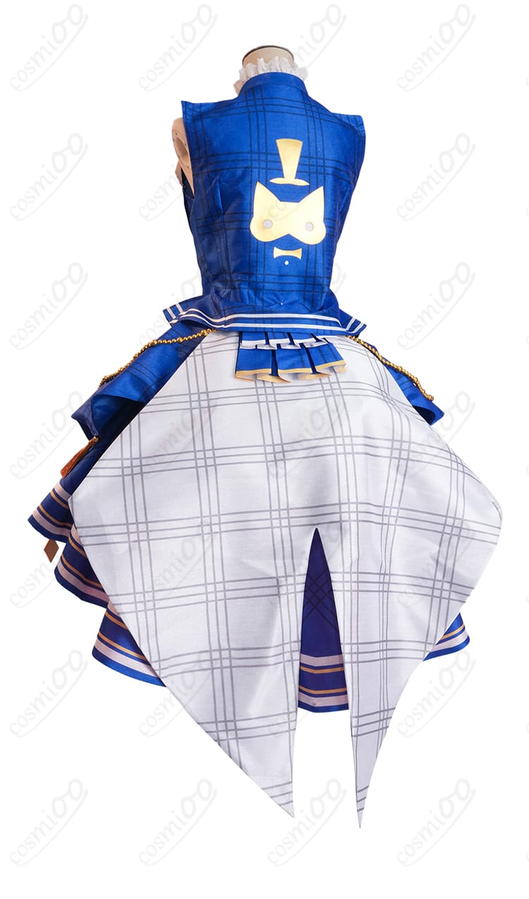 プリパラ ファルル コスプレ衣装 背面写真|細部までこだわったバックデザイン