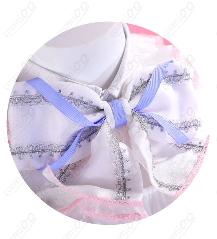 暁山瑞希 コスプレ衣装 蝴蝶リボン装飾ディテール|胸元のリボンが可愛さを引き立てる。