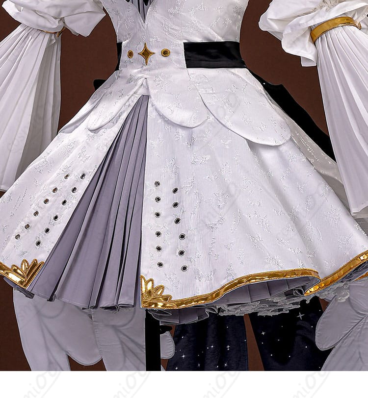 初音ミク プレイオン コスプレ衣装 腰回りの装飾ディテール。華やかなデザインで存在感抜群。