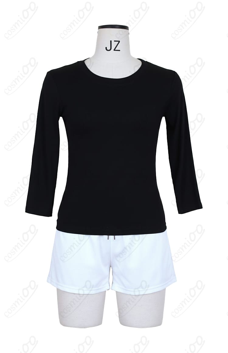 リコ コスプレ衣装 インナー黒長袖&パンツ詳細|通気性と伸縮性に優れた快適設計。