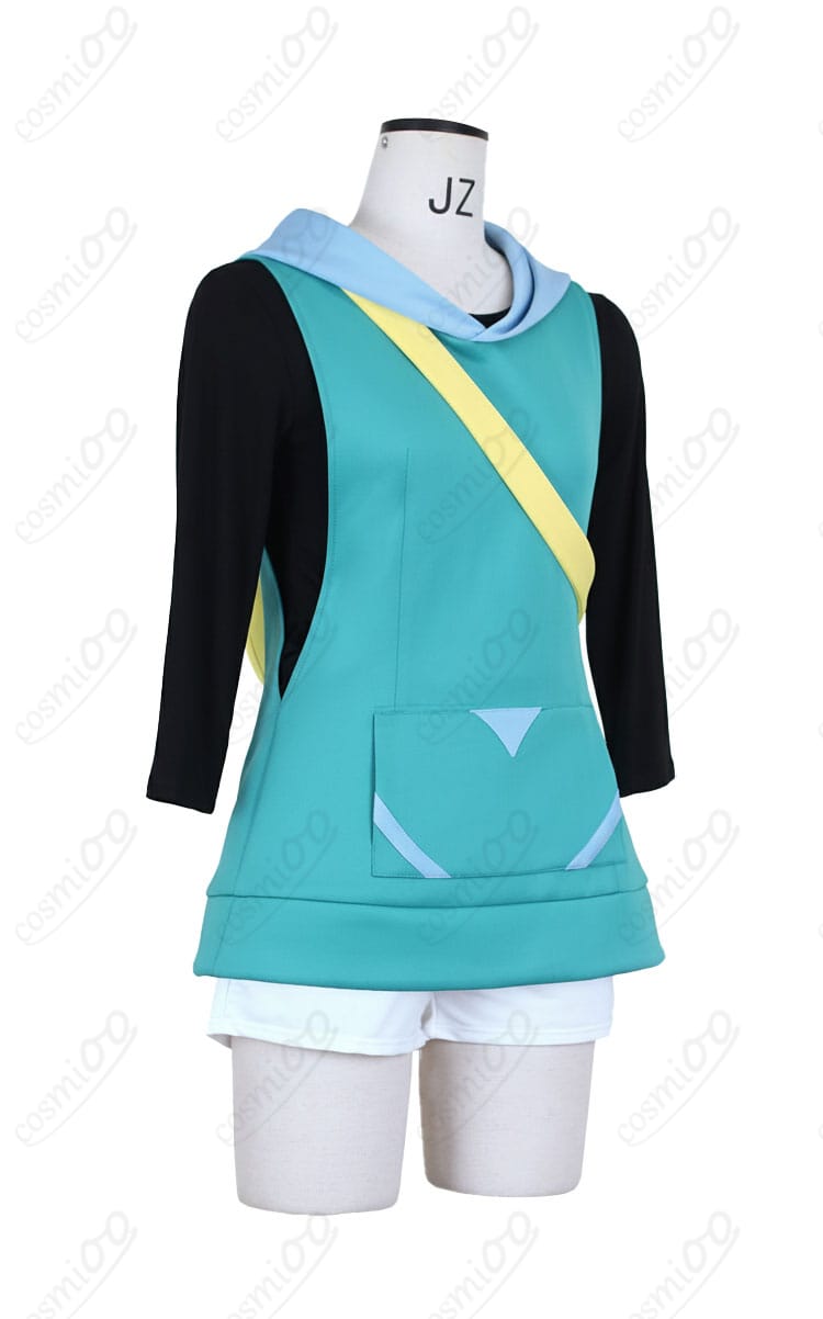 リコ メガボルテージVer コスプレ衣装 側面画像|立体的なシルエットと自然なラインを再現。