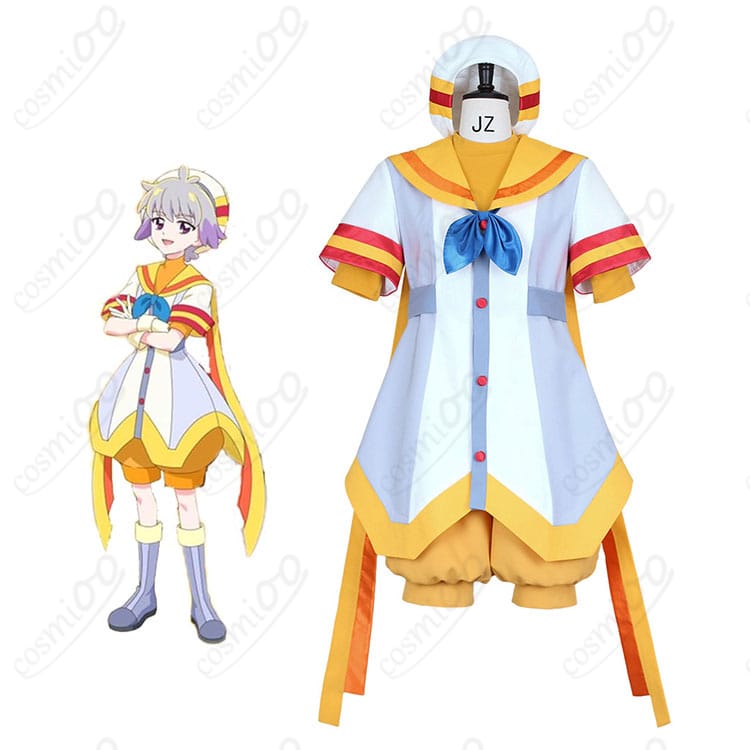 兎山大福(わんぷり)映画ver. 人間姿 コスプレ衣装とキャラのビジュアル