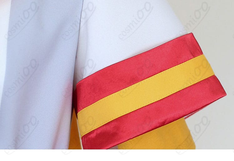 兎山大福 コスプレ衣装 袖部分の装飾ディテール 精巧な縫製をチェック