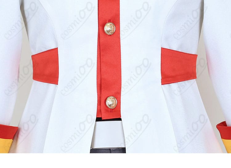 映画ver 兎山悟 コスプレ衣装 前ボタン&襟元ディテール|精密な縫製で高級感◎