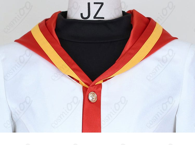 コスプレ衣装 兎山悟 映画ver 襟元装飾ディテール|上品なデザインが魅力