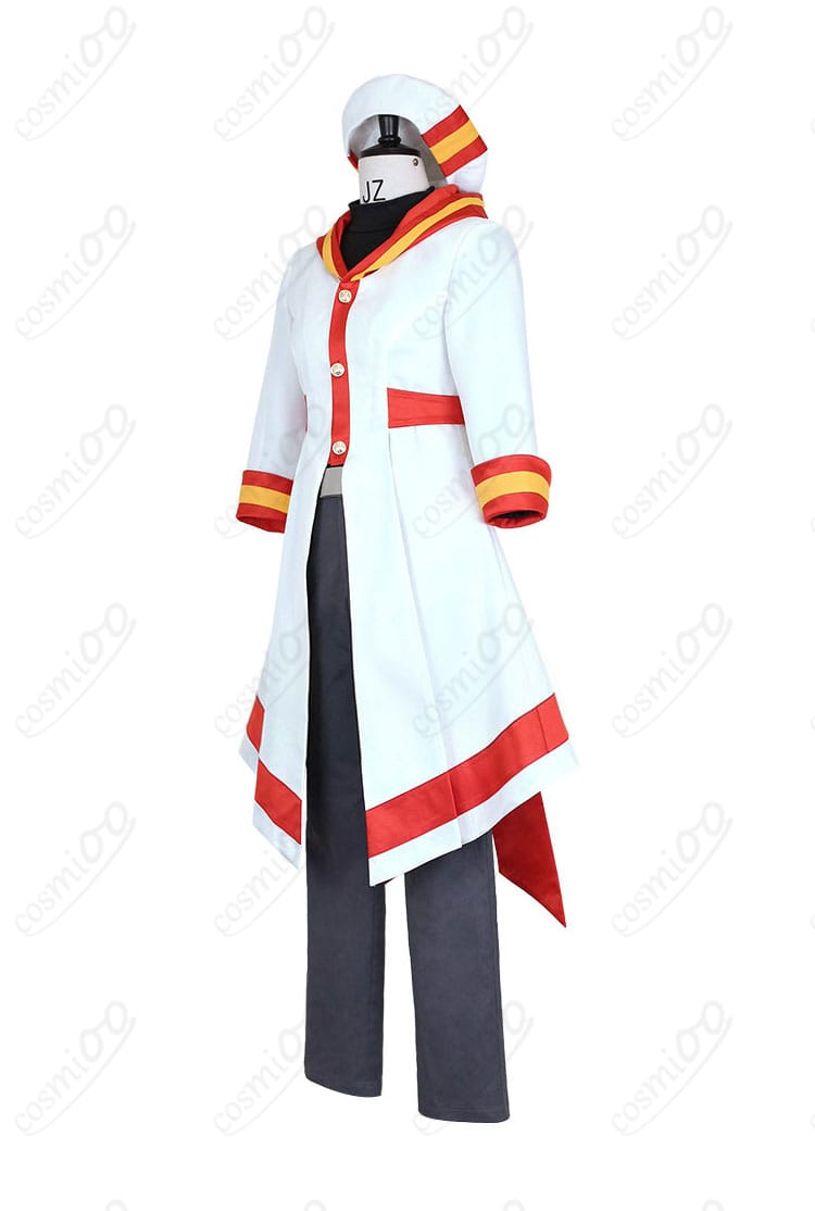 兎山悟 コスプレ衣装 側面画像|自然なシルエットと着用時のラインを確認