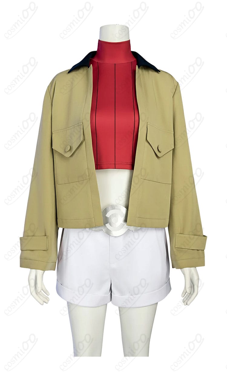 タウニー コート 正面装飾ディテール|ボタン・柄・縫い目などの高再現仕上げ