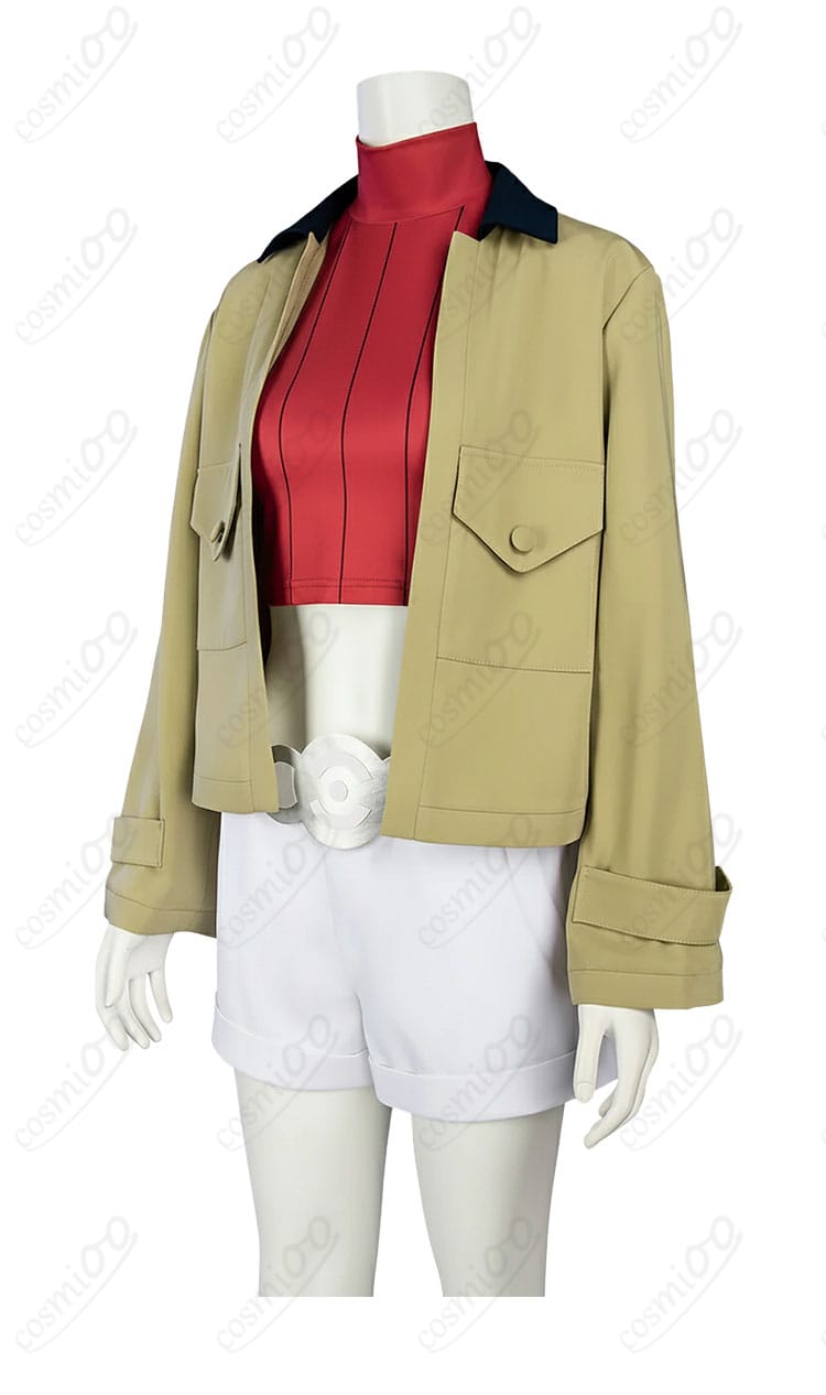 タウニー コスプレ 側面装飾細部|横から見た立体感と生地の質感が魅力