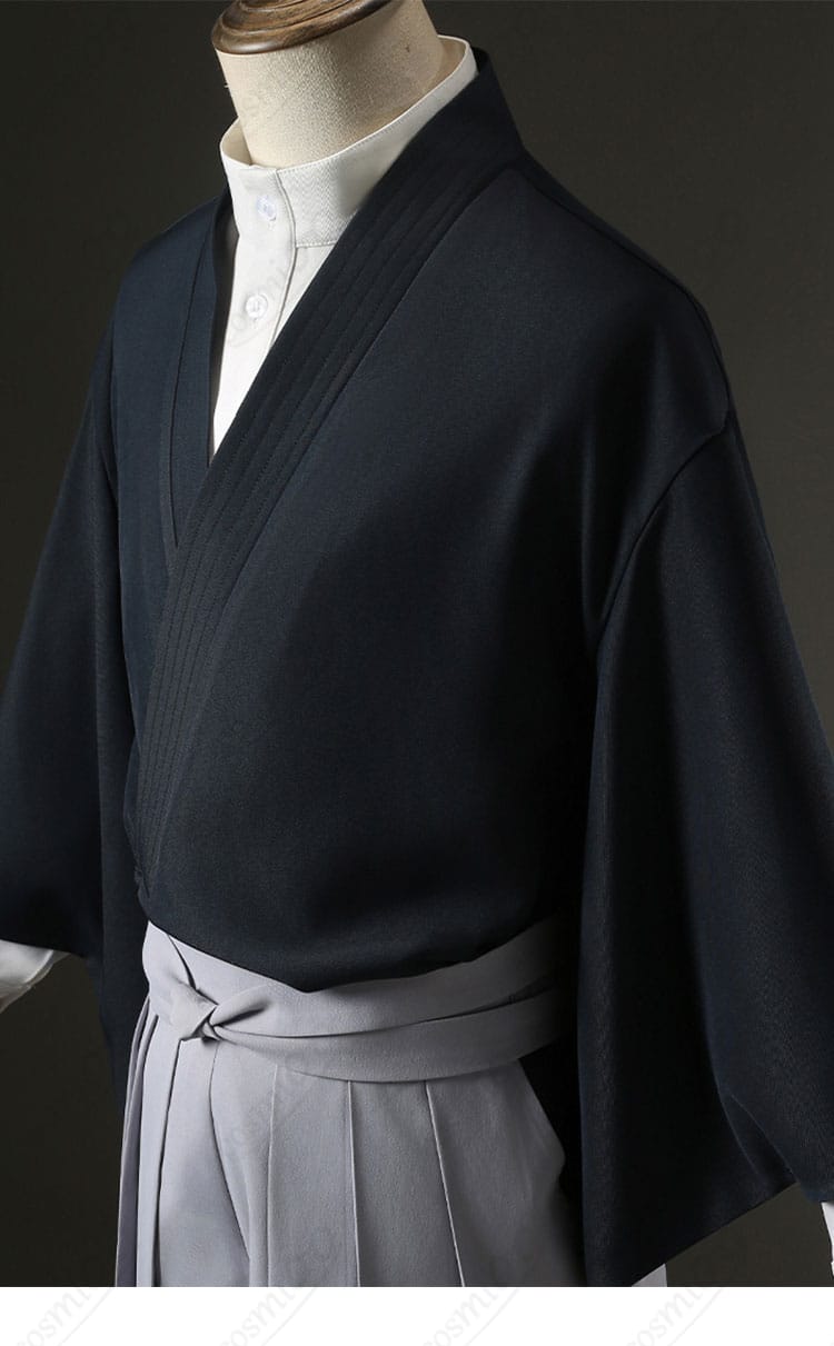 呪術廻戦 禪院直哉 コスプレ衣装 腰封装飾の細部アップ|豪華な刺繍と高級感あるデザイン