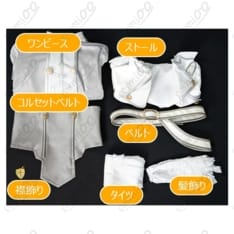 SAO 結城明日奈『星王妃』コスプレ衣装｜気品ある王妃デザイン フルセット - 5枚目の画像（サムネイル）