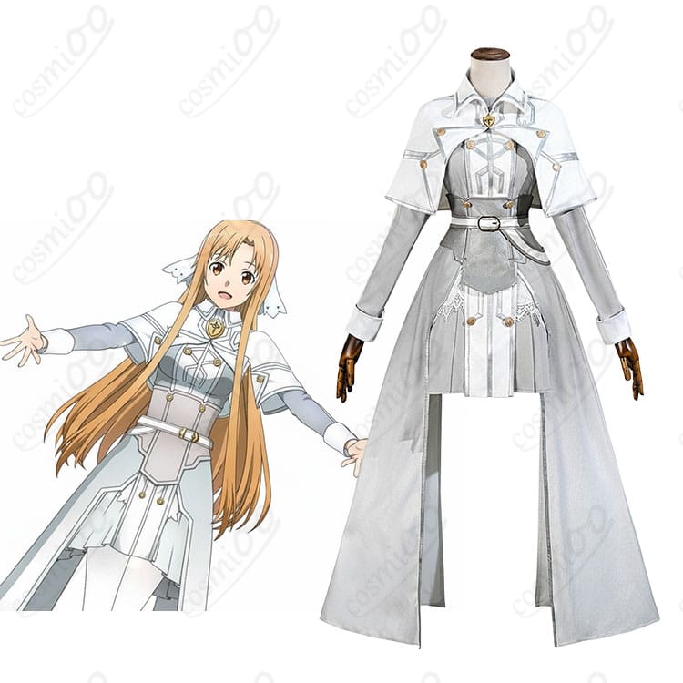 ソードアート・オンライン アスナ 星王妃 コスプレ衣装とキャラクターの比較画像|高品質・オーダーメイド対応・COSMIOO公式