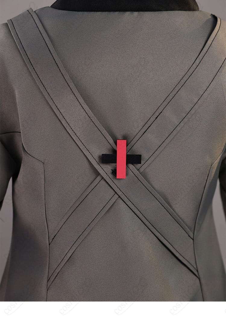 初音ミク 壊れたセカイと歌えないミク コスプレ衣装 背面装飾ディテール|立体感ある造形