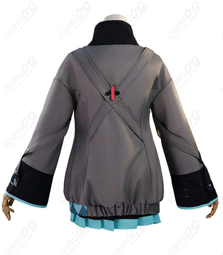 初音ミク 壊れたセカイと歌えないミク コスプレ衣装 背面全体写真|細部まで美しい仕上がり