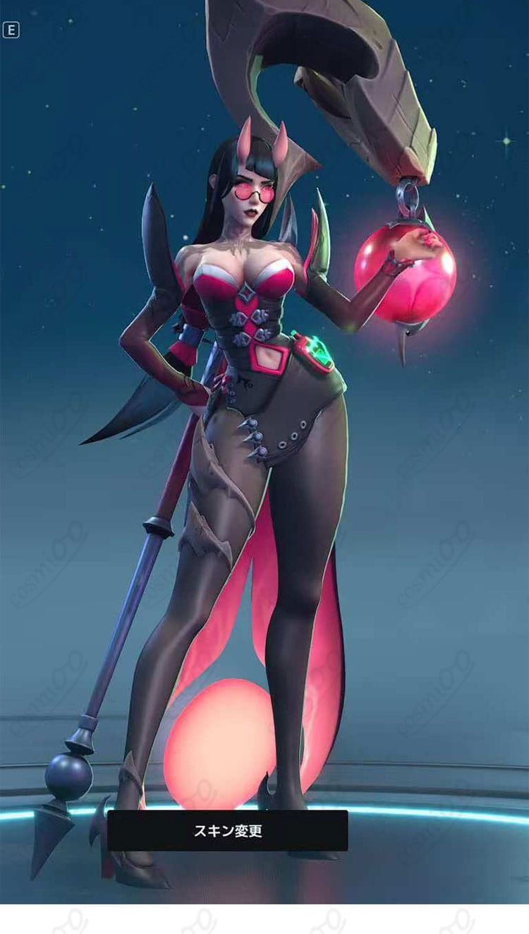 SUPERVIVE エヴァ コスプレ衣装 正面全身画像|高品質・ミステリアスな雰囲気を再現