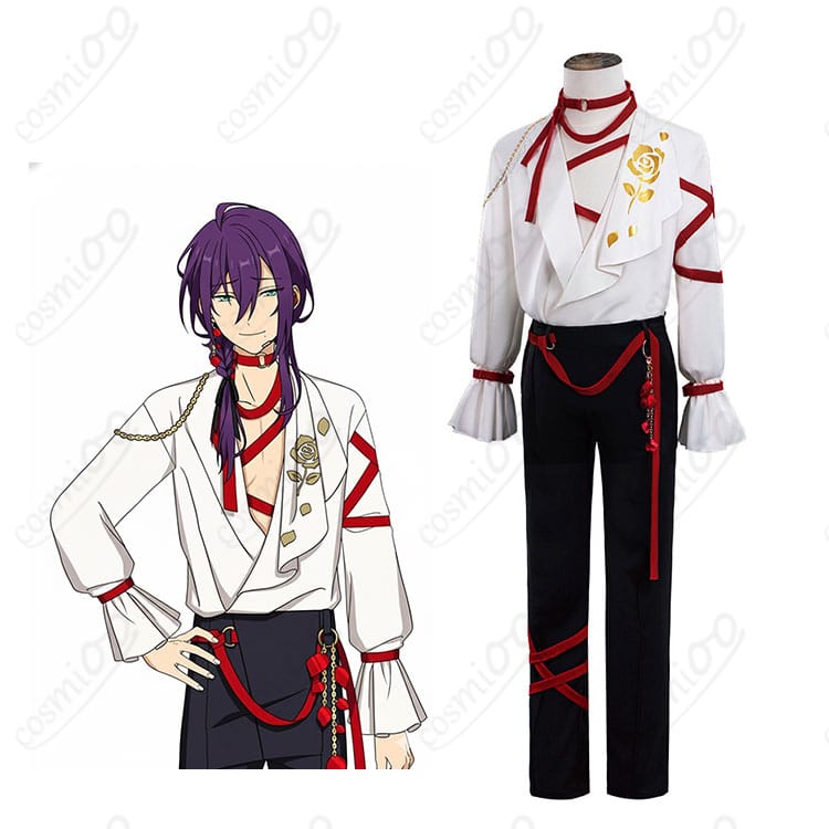 商品服装と礼瀬マヨイ（B・O・W衣装）キャラクター比較画像｜あんスタ コスプレ衣装