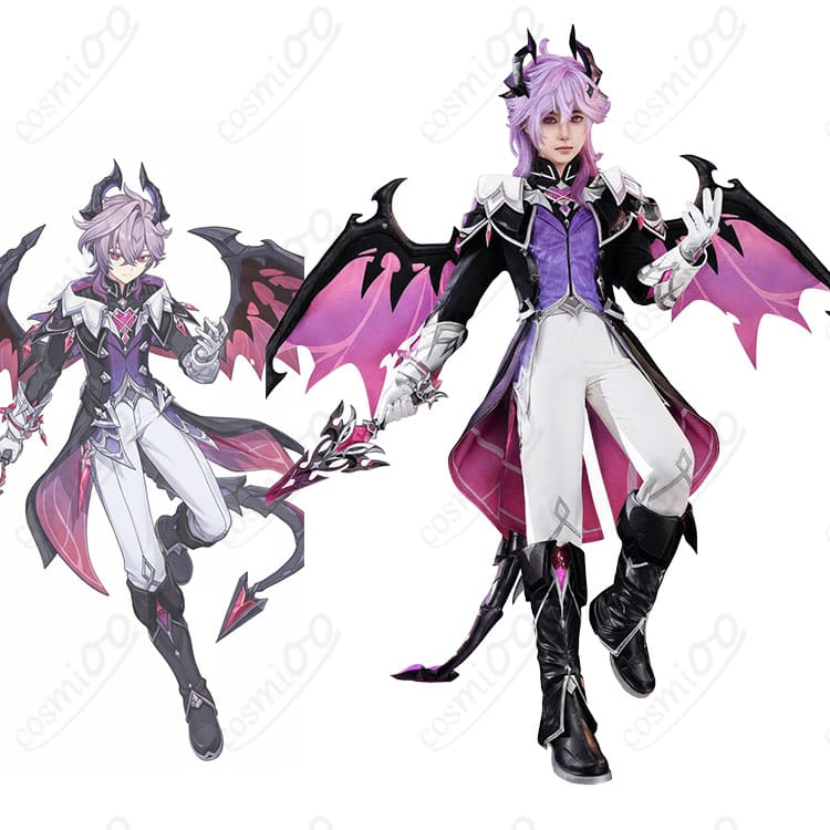 原神 ドゥリン 人間の姿 コスプレ衣装とキャラクター比較画像|高再現・イベント用におすすめ