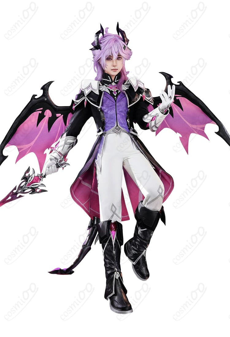 原神 ドゥリン 人間の姿 コスプレ衣装 正面写真|高品質コート・インナー付き