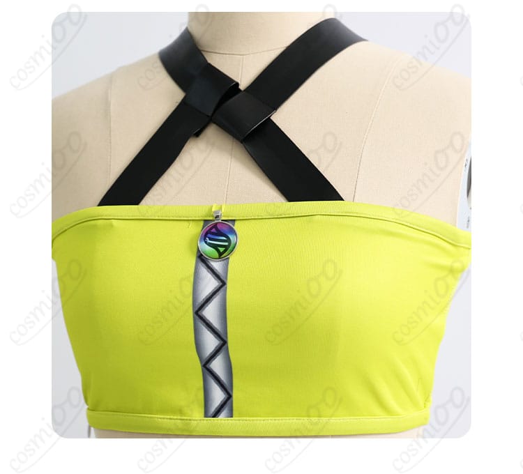 衣襟の装飾ディテール|カナリィ コスプレ衣装 細部までこだわり