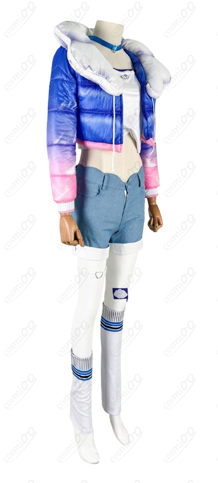 こぼ・かなえる 私服コスプレ衣装 右側面画像｜細部まで再現されたサイドデザイン