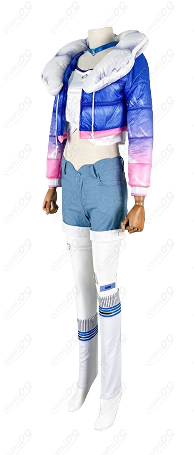 こぼ・かなえる 私服コスプレ衣装 左側面画像｜自然なラインがわかるサイドビュー