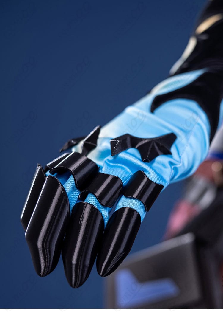 ヴィトー コスプレ衣装 手袋・レッグポーチ装飾細節|実用的で雰囲気抜群