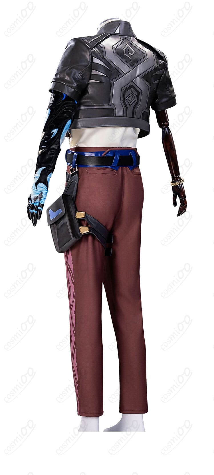 VALORANT ヴィトー コスプレ衣装 背面図|細部まで再現されたバックスタイル