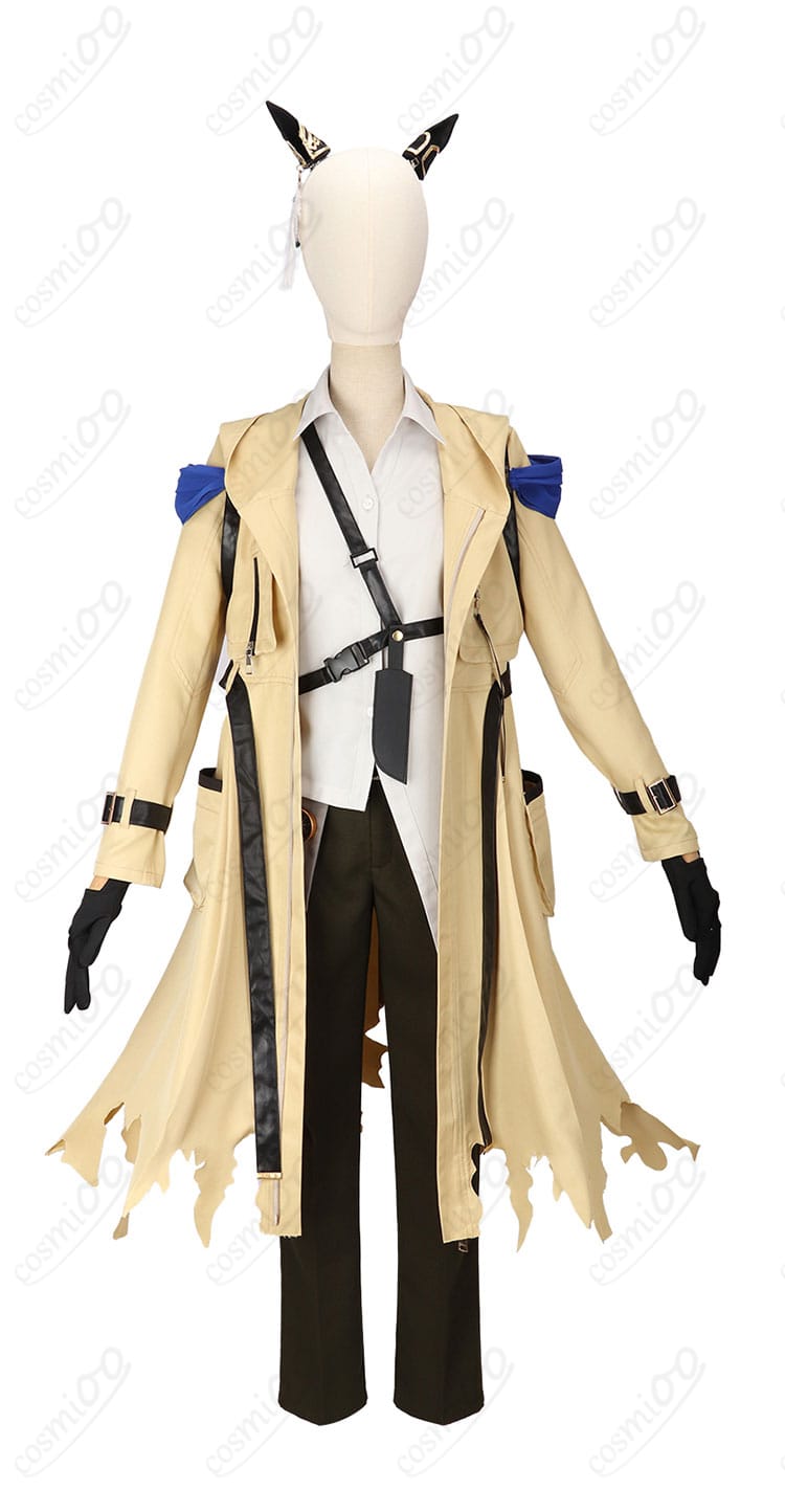 ウマ娘 ステイゴールド 勝負服 コスプレ衣装 正面画像|イベント映え・送料無料