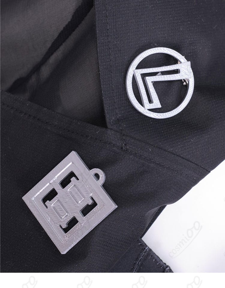 ラプラス・ダークネス コスプレ 衣領アクセサリー細部