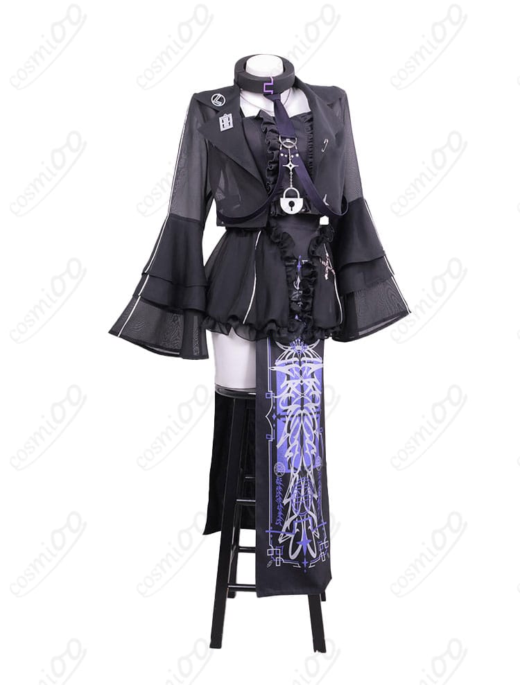 ラプラス・ダークネス コスプレ衣装 右側シルエット・ディテール
