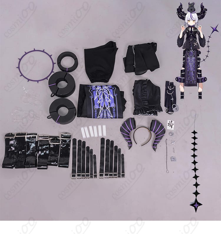 ラプラス・ダークネス コスプレ衣装 フルセット内容展示