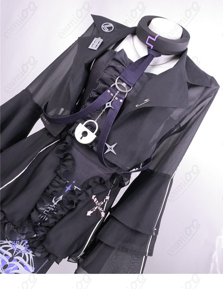 ラプラス・ダークネス 新衣装 コスプレ衣装 衣襟ディテール・装飾アップ