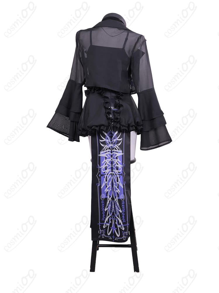 ラプラス・ダークネス コスプレ衣装 背面デザイン 全体図