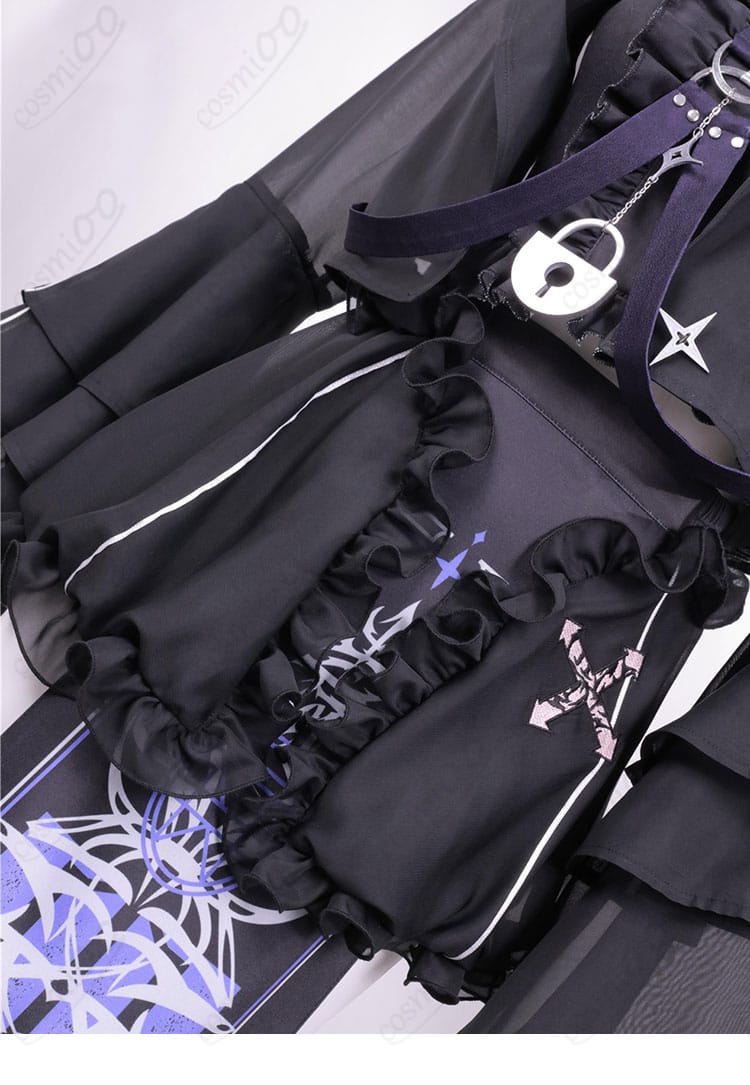 ラプラス・ダークネス コスプレ衣装 衣裾デザイン・装飾アップ