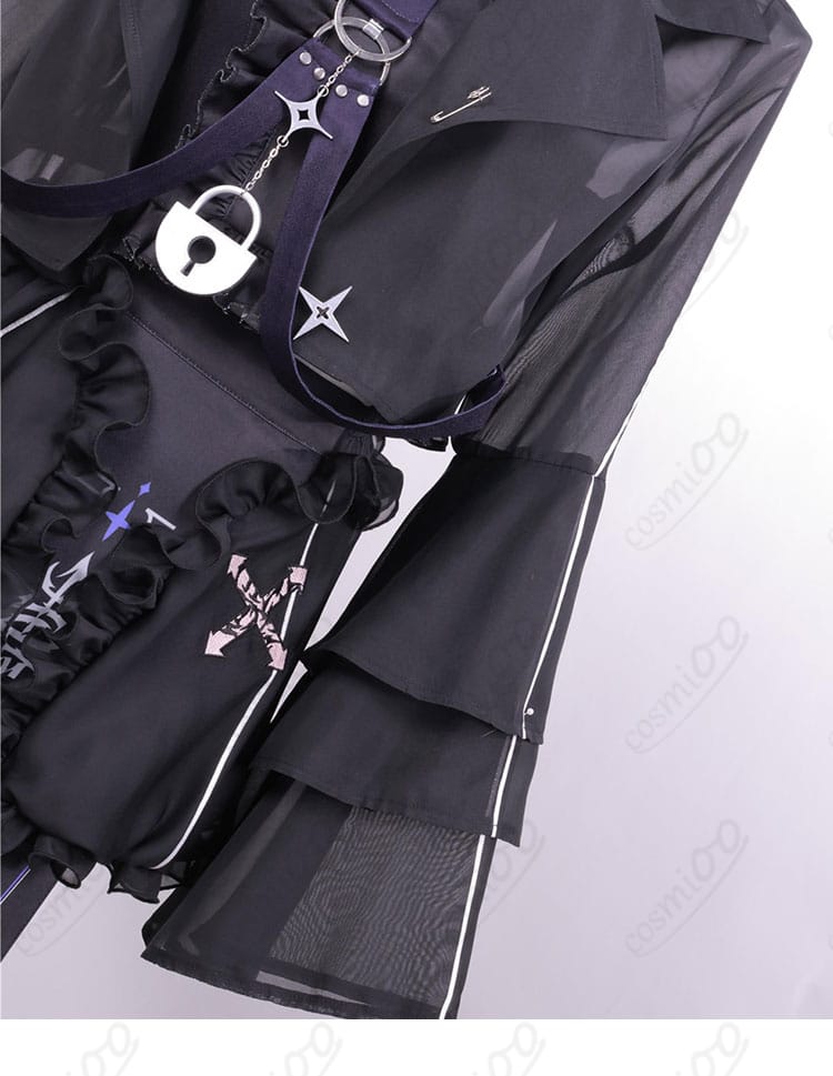 ラプラス・ダークネス 新衣装 左袖デザイン詳細|コスプレ衣装