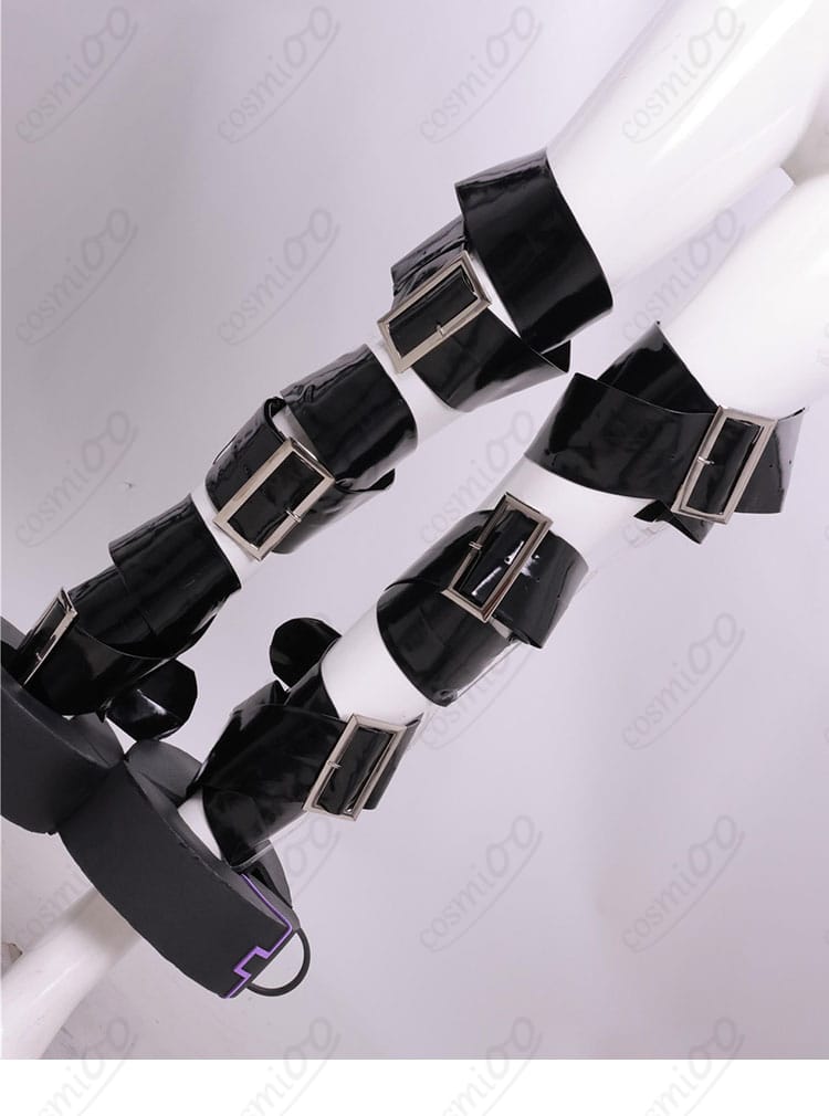 ラプラス・ダークネス コスプレ 脚部装飾 正面ディテール