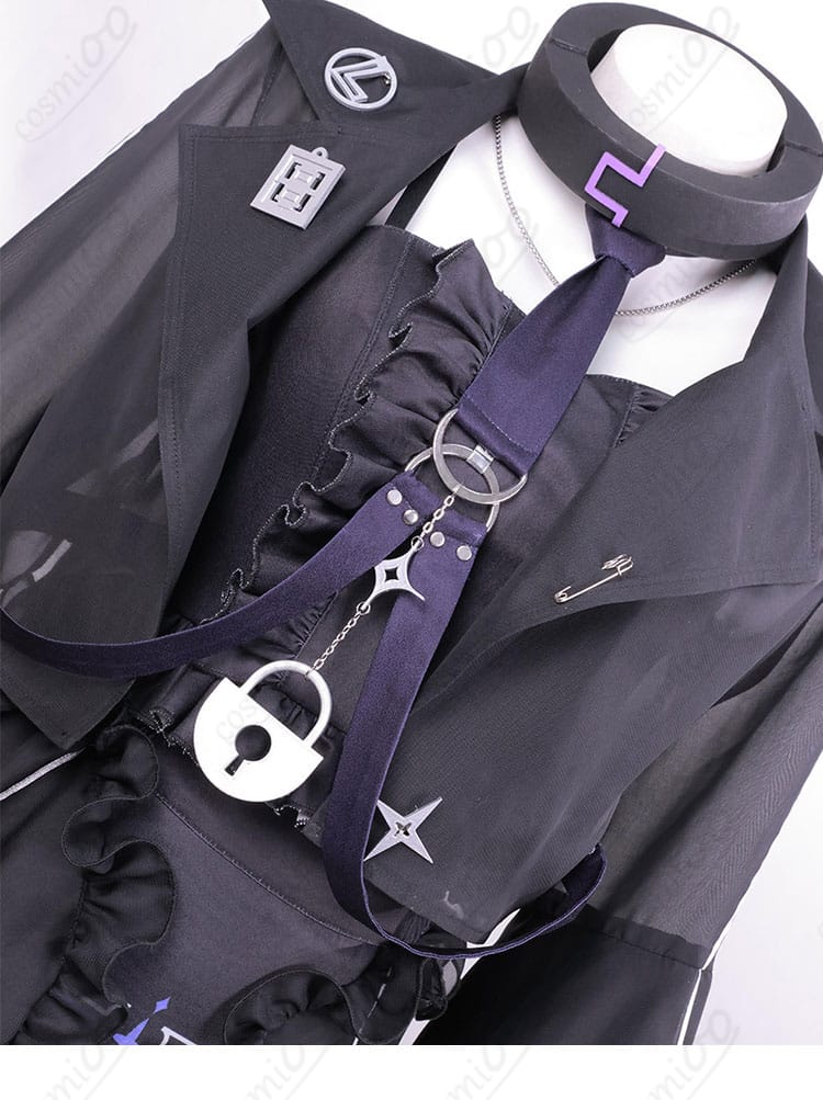 ラプラス・ダークネス 新衣装 コスプレ 领口装飾ディテール