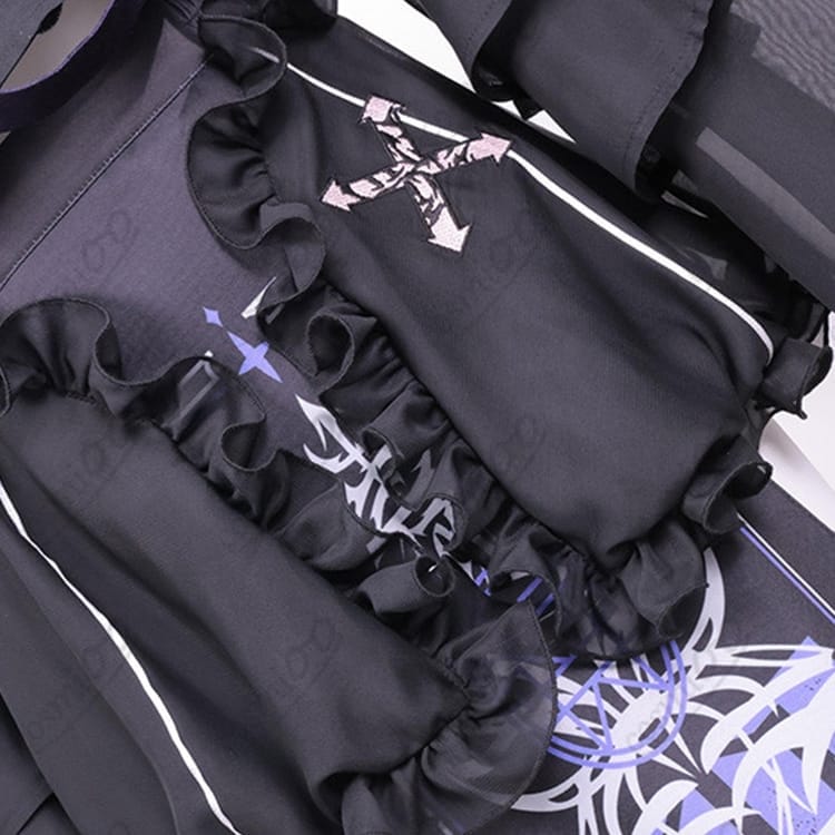 ホロライブ ラプラス・ダークネス 新衣装 コスプレ衣装 高品質フルセット - 6枚目の画像