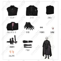 にじさんじ 葛葉 ヒットマン衣装 コスプレ｜高再現スーツセット - 5枚目の画像（サムネイル）