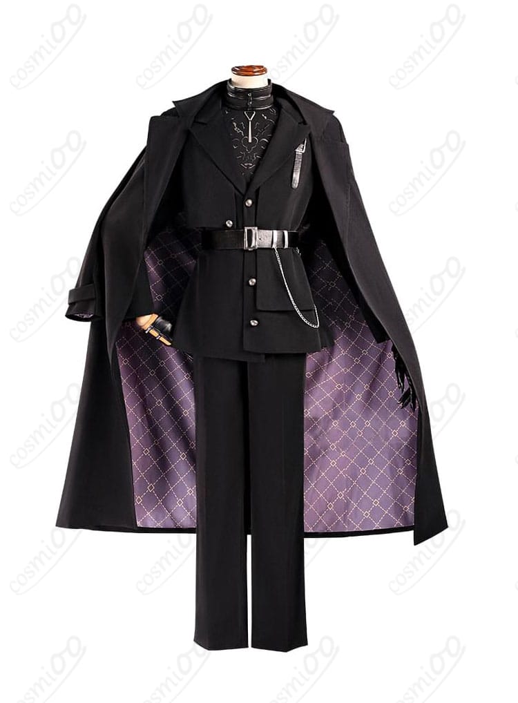 にじさんじ葛葉ヒットマン衣装 正面デザイン|コスプレ衣装 高品質