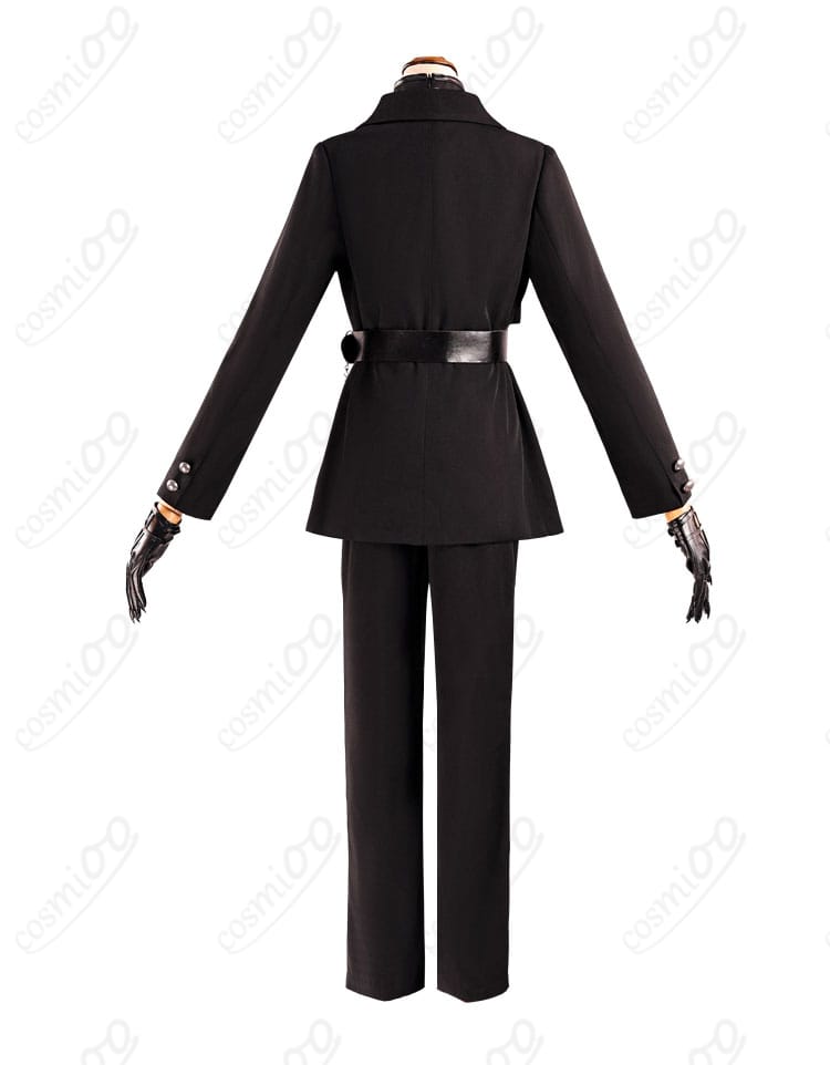 にじさんじ葛葉ヒットマン衣装 背面デザイン|ロングコート仕様