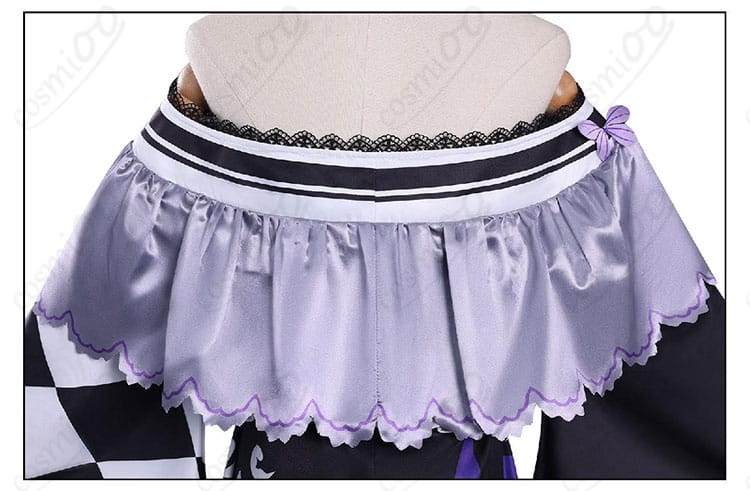 背面デコレーションの細部|宝生マーゴ コスプレ衣装 高品質仕上げ