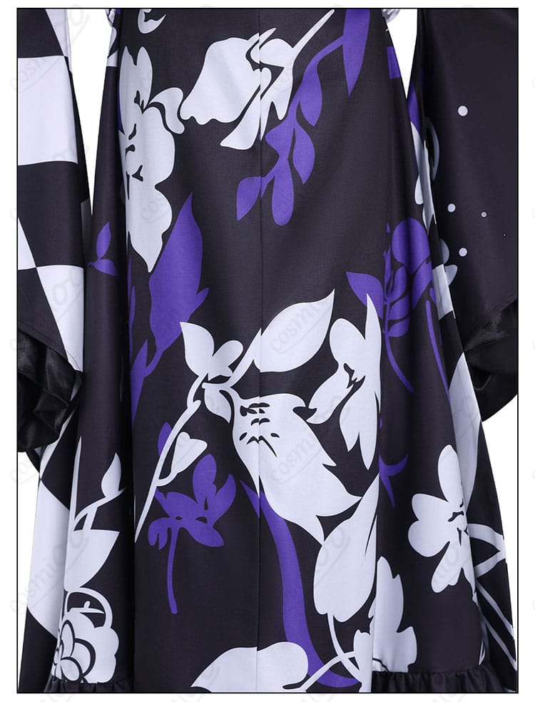 スカート柄の装飾ディテール|宝生マーゴ コスプレ 衣装スカートアップ