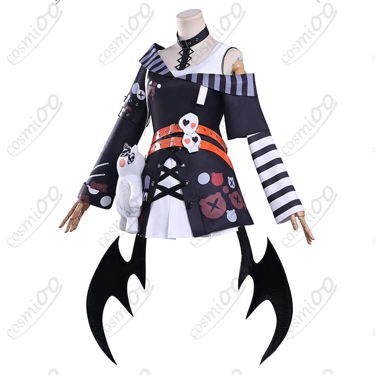 魔法少女ノ魔女裁判 沢渡ココ 囚人服コスプレ衣装｜高再現フルセット - 2枚目の画像