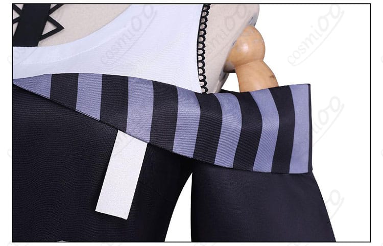 沢渡ココ 囚人服コスプレ衣装 衣領装飾アップ|高再現