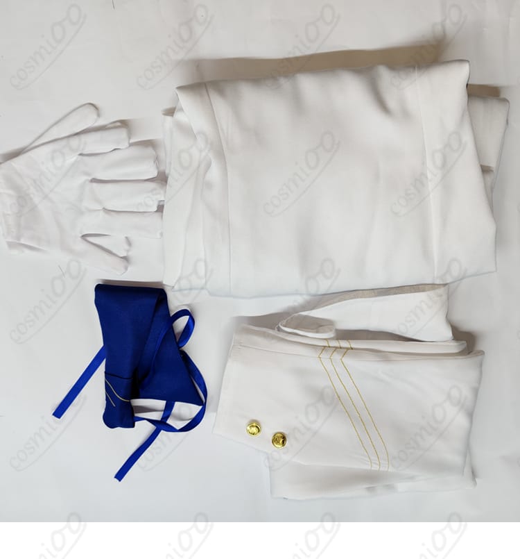 ブルーアーカイブ 岩櫃アユム コスプレ衣装セット|コート・ワンピース・手袋・ネクタイ内容紹介